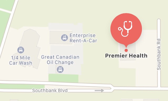Premier Health Map